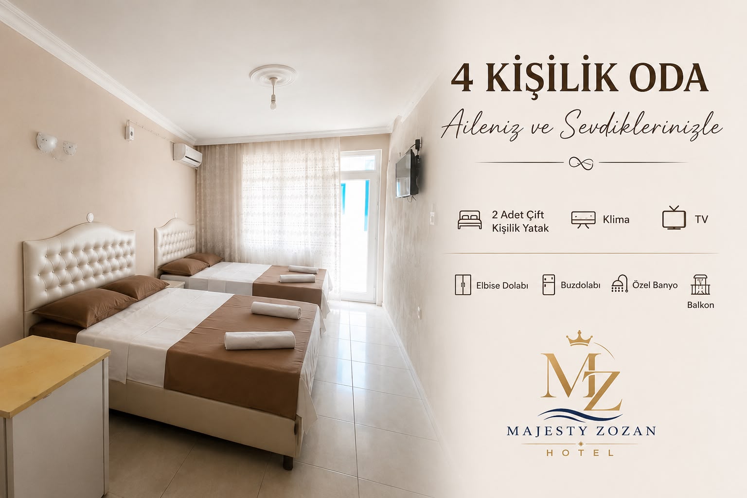 4 Kişilik Oda